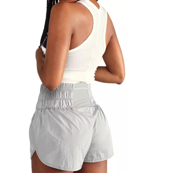 Free People movement way home arctic mist athletic shorts size small - Picture 2 of 12